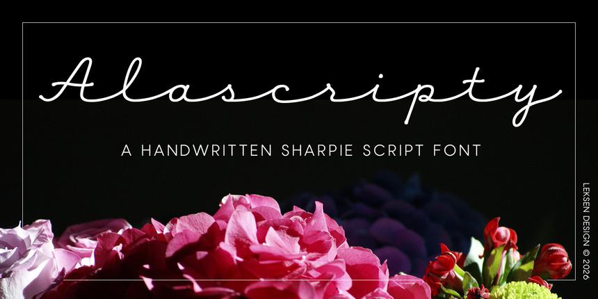 Alascripty Fonts - Explore the Family