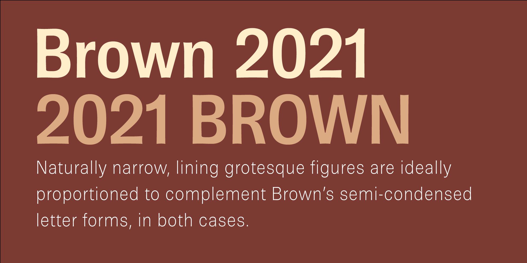 Brown Fonts | I Love Typography