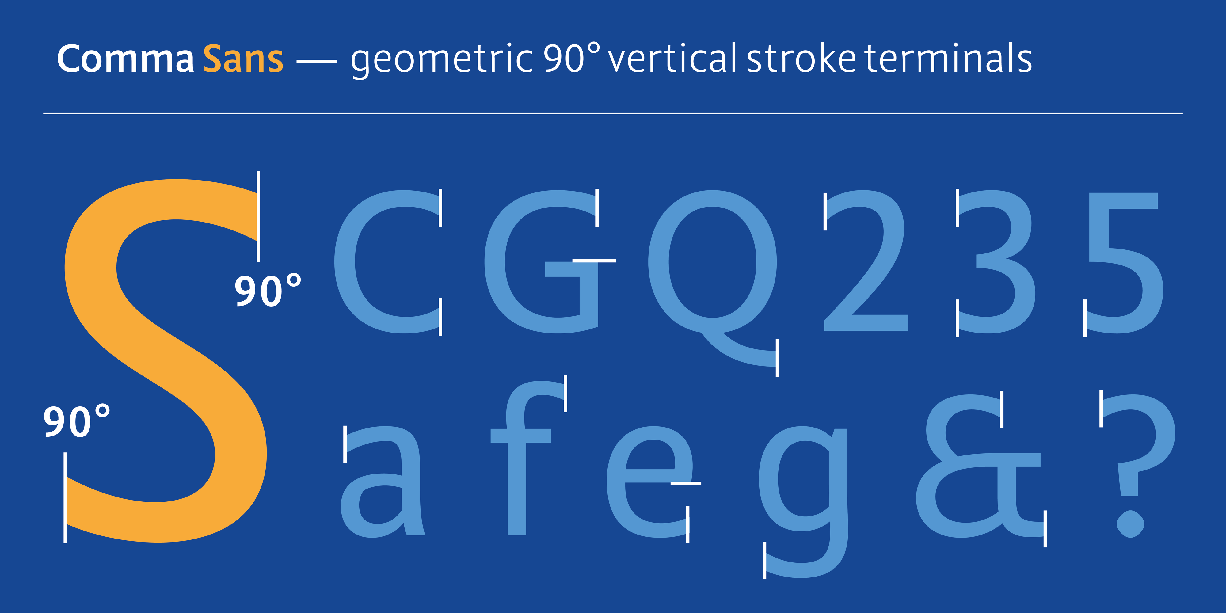 Comma Sans Fonts | I Love Typography