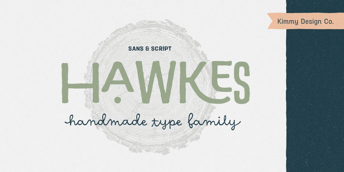 Hawk In Script Hawkes Script Fonts - Explore the Family