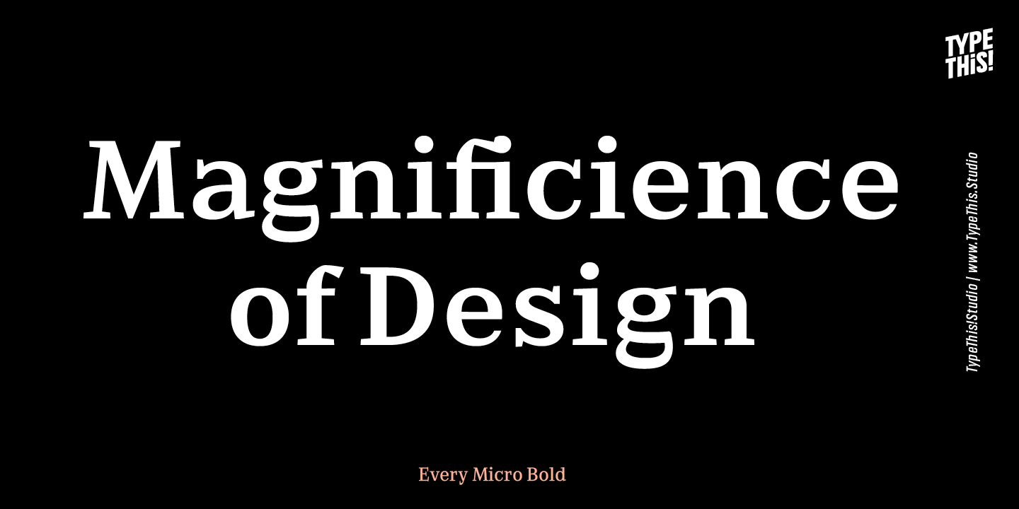Every Micro Fonts | I Love Typography