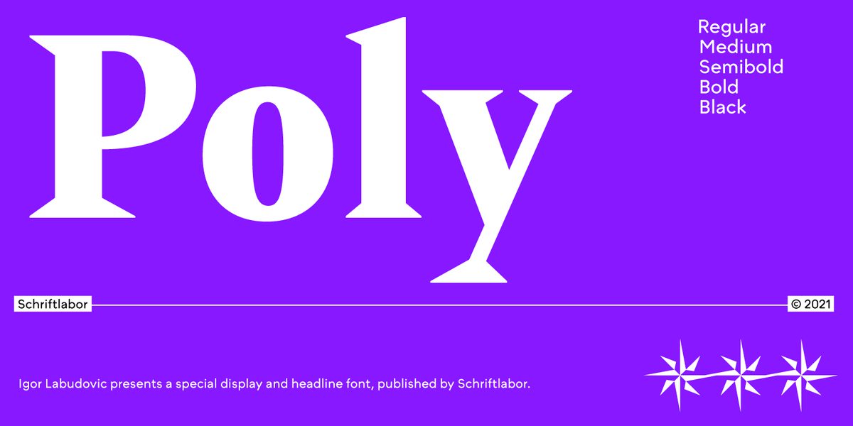 Polymer Font Poly Fonts | I Love Typography