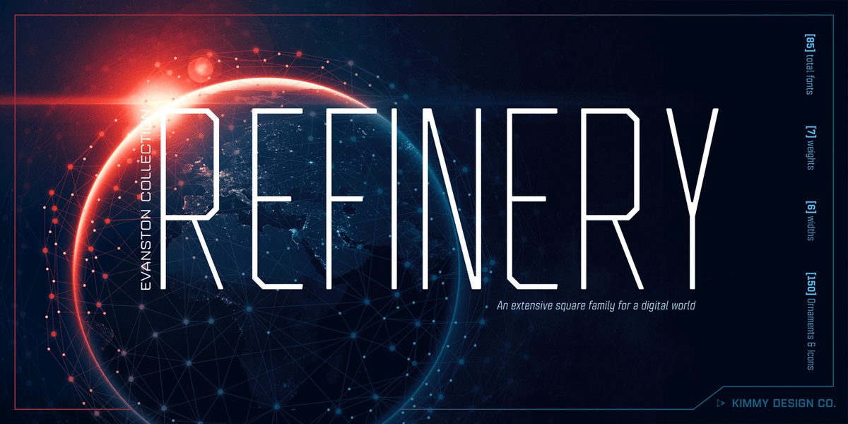 Refinery Fonts - Explore the Family
