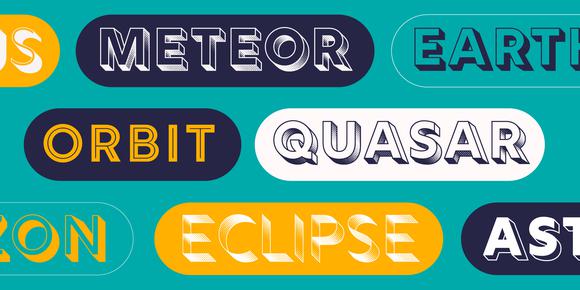Rig Shaded Fonts - Explore the Family
