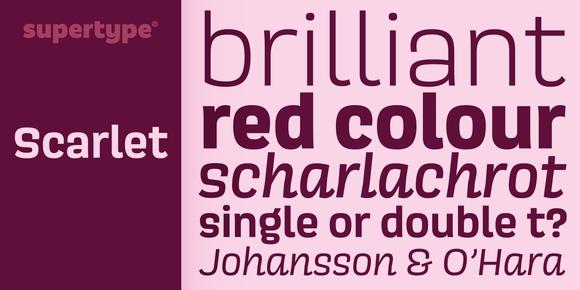 Scarlet Script Color Scarlet Script Fonts | I Love Typography