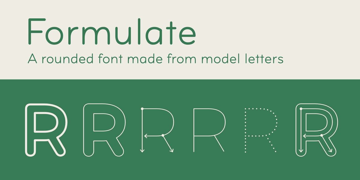 Formulate Fonts | I Love Typography